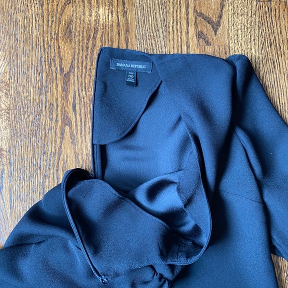 Banana Republic Black Dress with Bow Sleeves - Picture 6 of 10